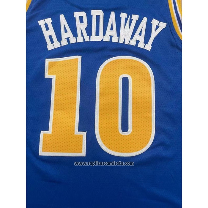 Camiseta Golden State Warriors Tim Hardaway #10 Classic 2022-23 Azul